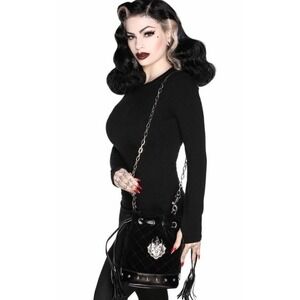 Killstar Unsacred Heart Bucket Bag EUC
